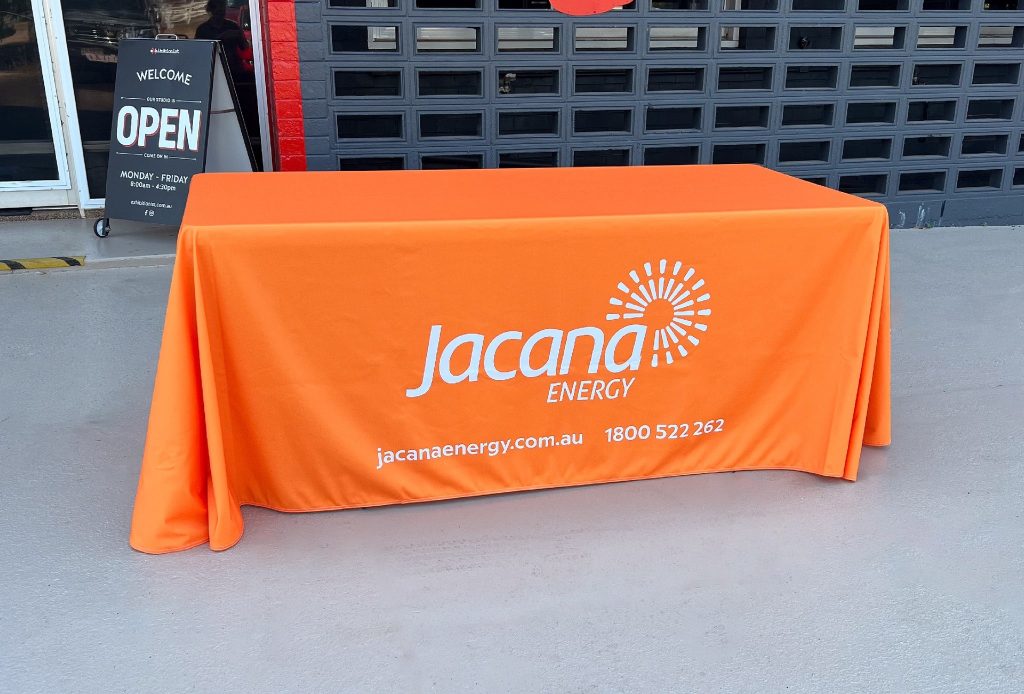 Branded Table Cloth The Exhibitionist 2