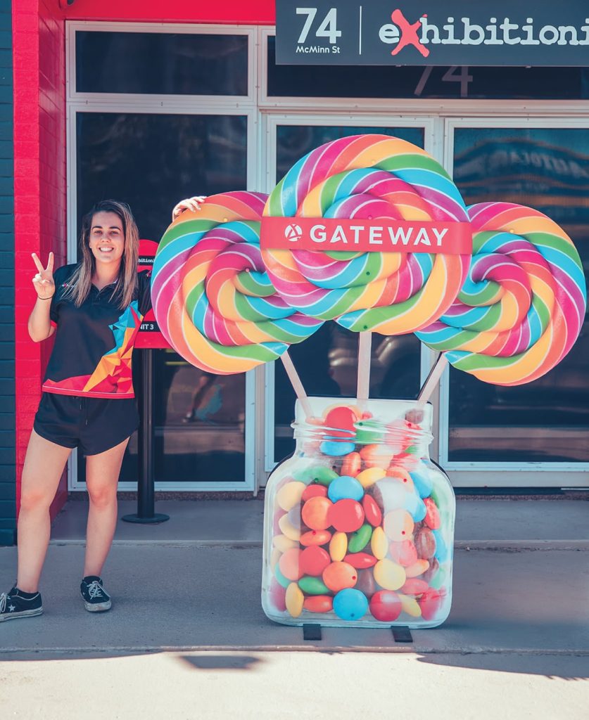 Printed Cut Out 2 The Exhibitionist