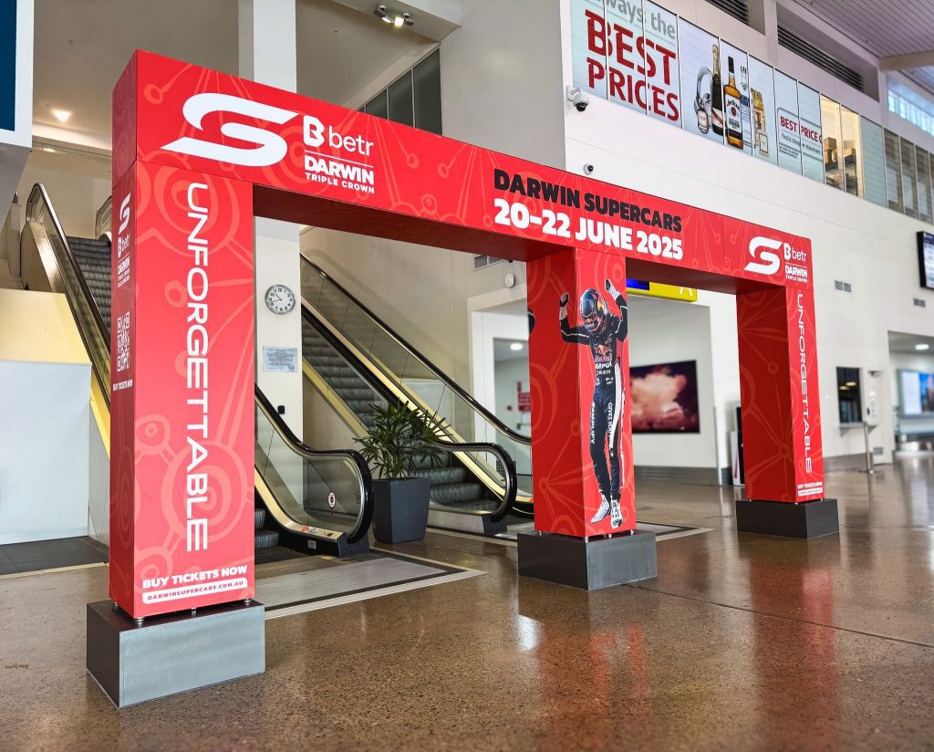 Airport Arch Signage The Exhibitionist The Exhibitionist