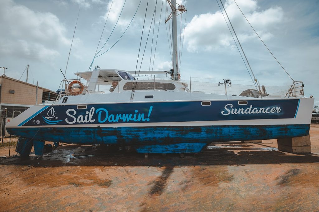 Boat Wrap Darwin The Exhibitionist
