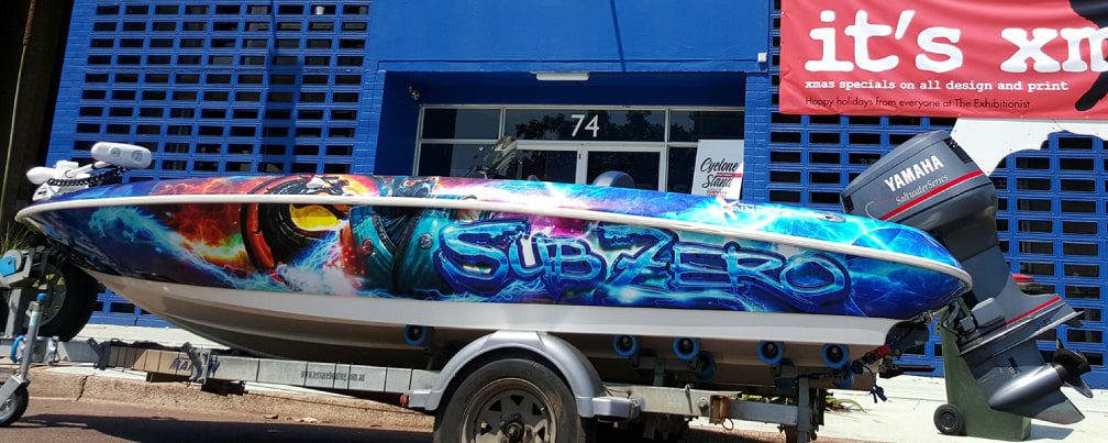 Boat Wrap Darwin The Exhibitionist 15