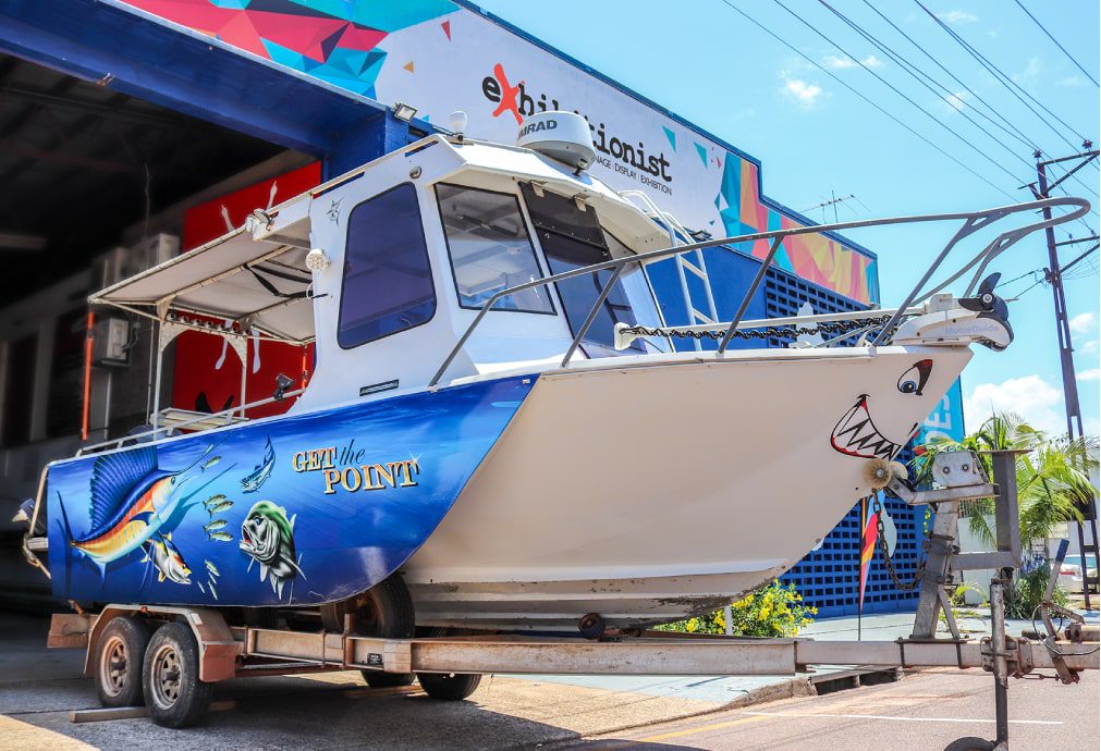 Boat Wrap Darwin The Exhibitionist 2