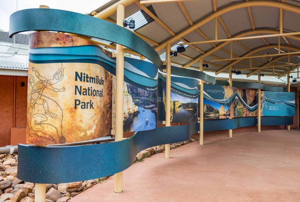 Nitmiluk National Park Visitor Centre Signage The Exhibitionist